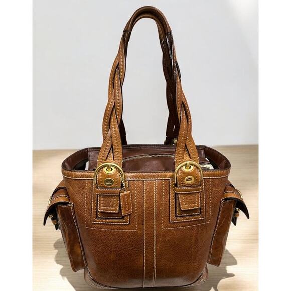 Y2K Coach 10049 Soho Braided Multi-Function Tote Bag - Picture 11 of 11